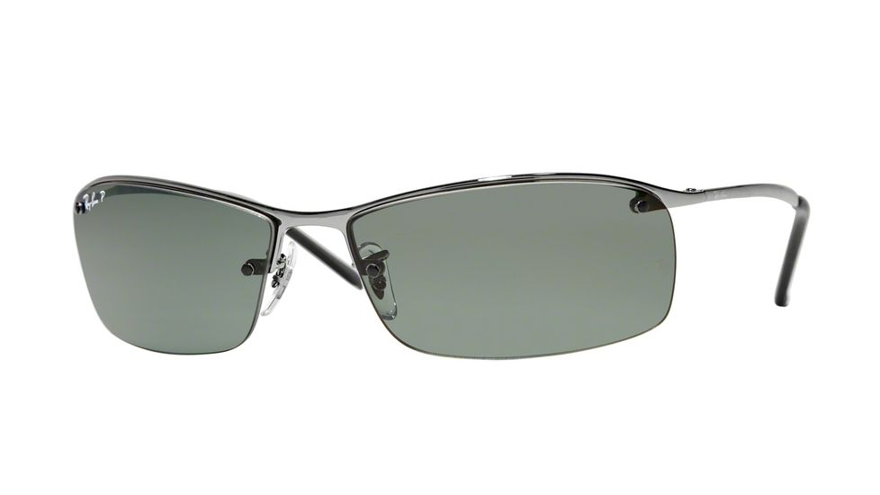 Ray-Ban Top Bar Prescription Sunglasses RB3183 RB3183-004-9A-6315 - Lens Diameter: 63 mm, Frame Color: Gunmetal