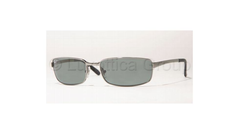 Ray-Ban RB 3194 Sunglasses Styles - Gunmetal Frame / Polarized Green 59 mm Diameter Lenses, 004-9A-5917