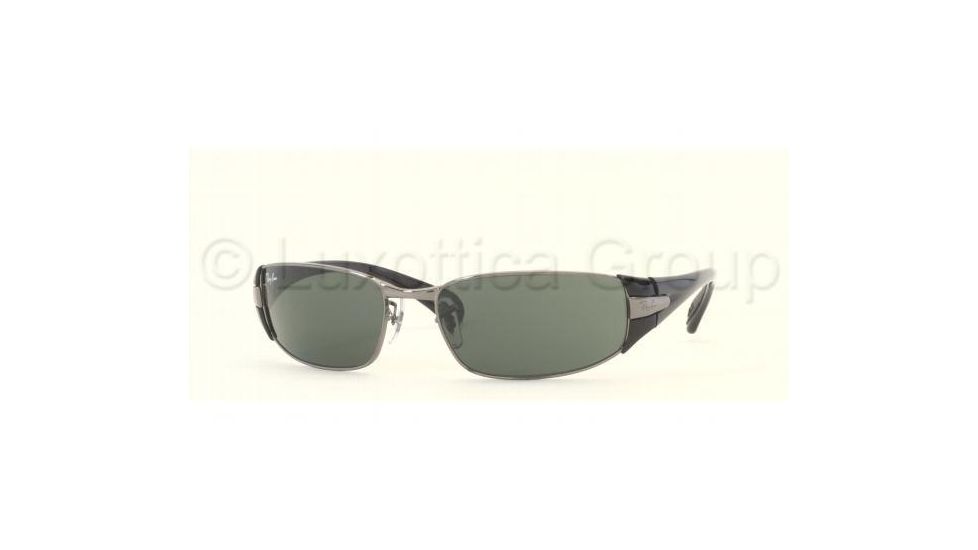 Ray-Ban RB3261 Progressive Sunglasses - Gunmetal Frame / 58 mm Prescription Lenses, 004-71-5817