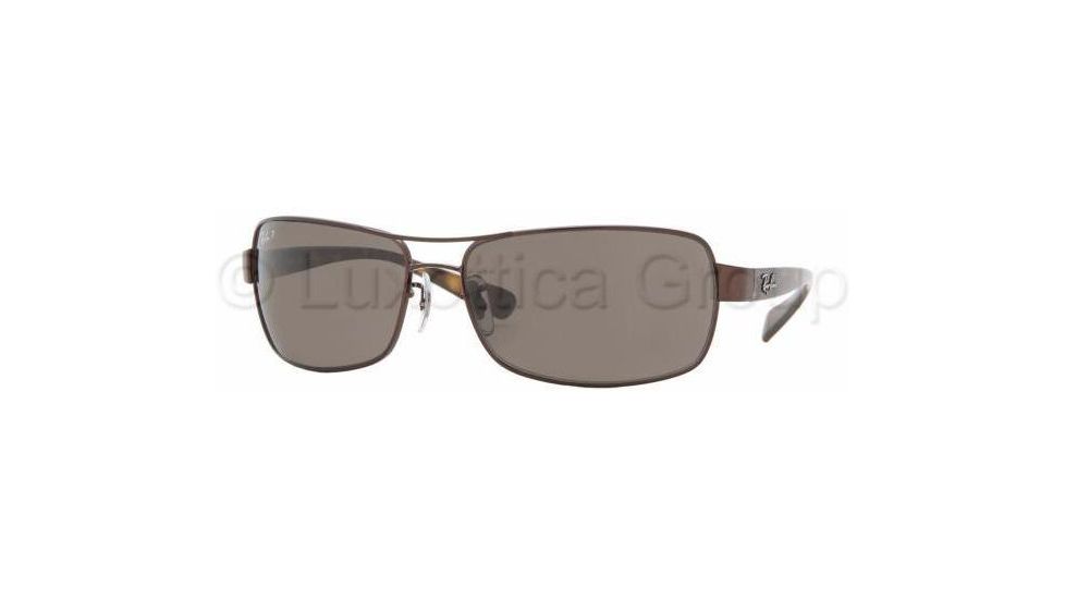 Ray-Ban RB 3379 Sunglasses Styles - Brown Frame / Crystal Brown Polarized Lenses, 014-57-6415