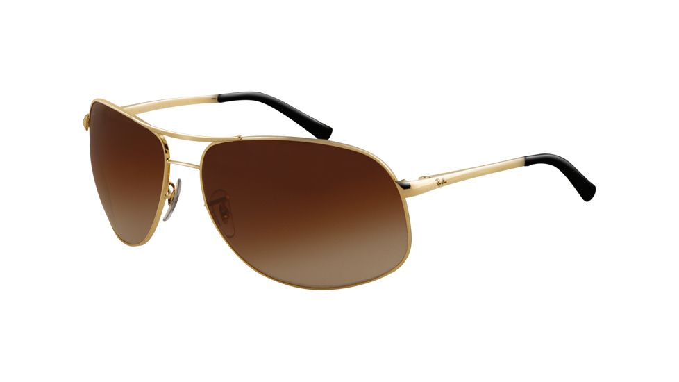 Ray-Ban RB3387 Progressive Prescription Sunglasses RB3387-001-13-6715 - Lens Diameter: 67 mm