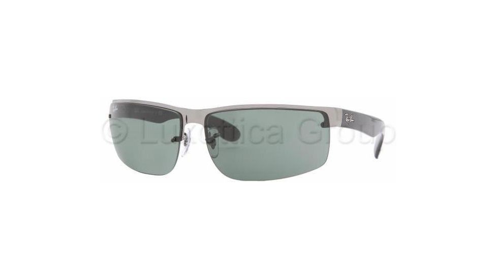 Ray-Ban RB3403 Single Vision Prescription Sunglasses RB3403-004-71-6513 - Frame Color: Gunmetal, Lens Diameter: 65 mm