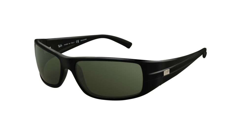 Ray-Ban Bifocal Sunglasses RB4057 with Lined Bi-Focal Rx Prescription Lenses RB4057-601-58-6116 - Lens Diameter: 61 mm, Frame Color: Black