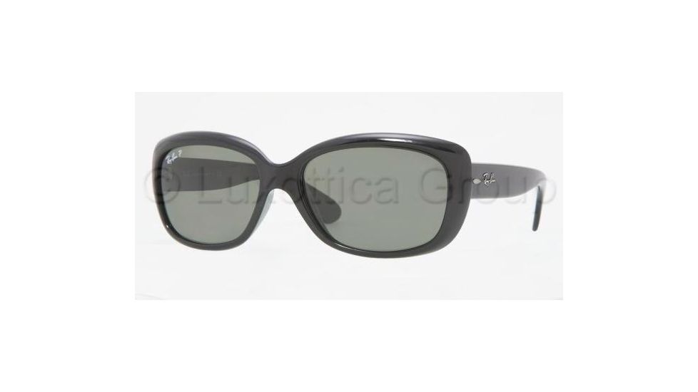 Ray-Ban Jackie OHH Bifocal Sunglasses RB4101 with Lined Bi-Focal Rx Prescription Lenses RB4101-601-58-5817 - Lens Diameter: 58 mm, Frame Color: Black