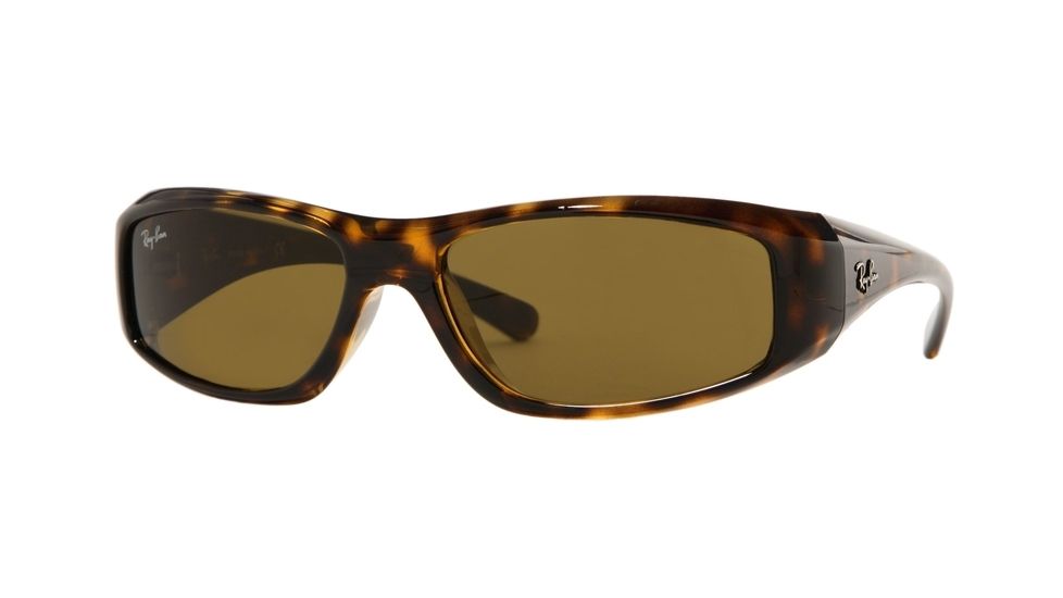 Ray-Ban RB 4103 Sunglasses Styles Light Havana Frame / Crystal Green Lenses, 710-5716