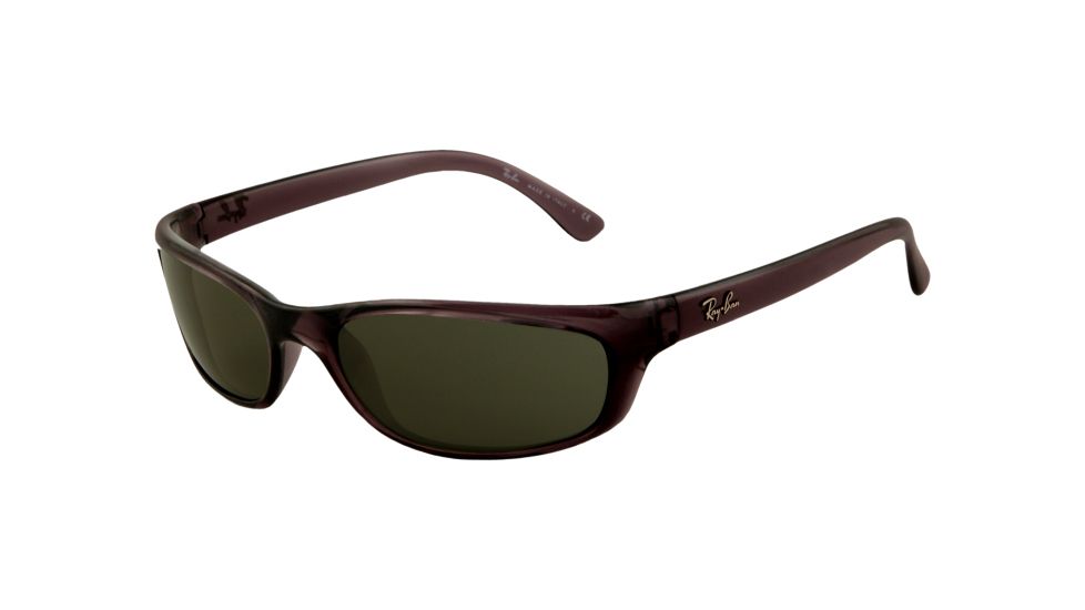 Ray-Ban RB 4115 Sunglasses Styles - Smokey Black Frame / Green Lenses, 606-71-5716