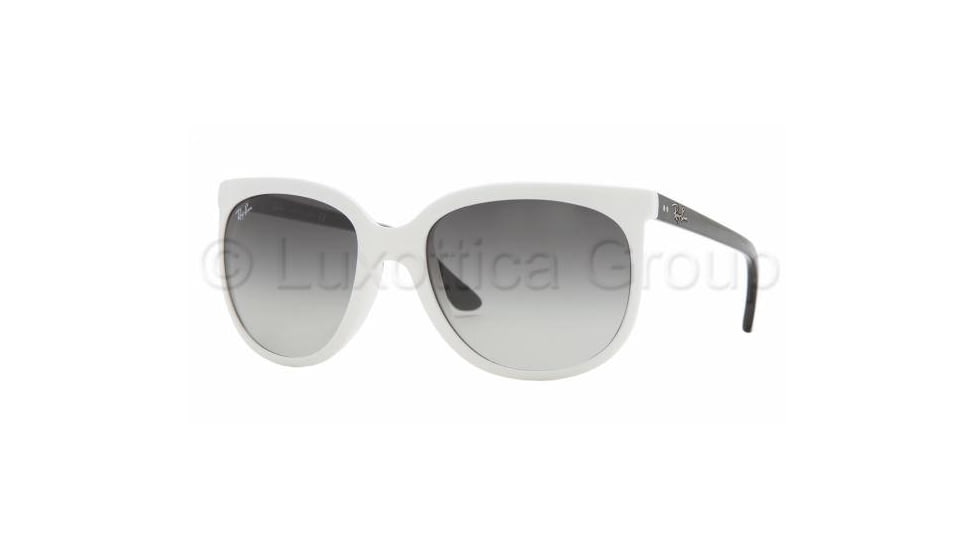 Ray-Ban RB 4126 Sunglasses Styles White Frame / Crystal Gray Gradient Lenses, 722-32-5719