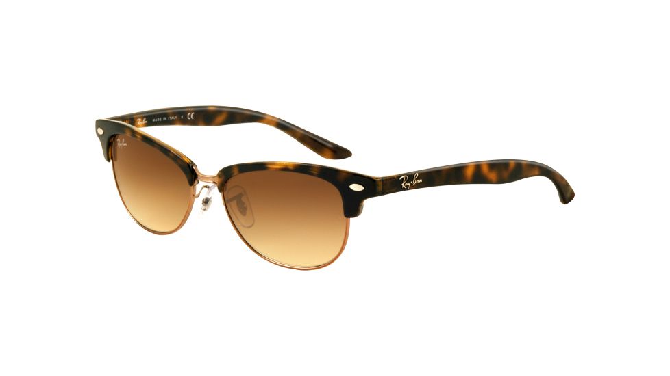 Ray-Ban RB 4132 Sunglasses Styles - Light Havana Frame / Crystal Brown Gradient Lenses, 710-51-5215