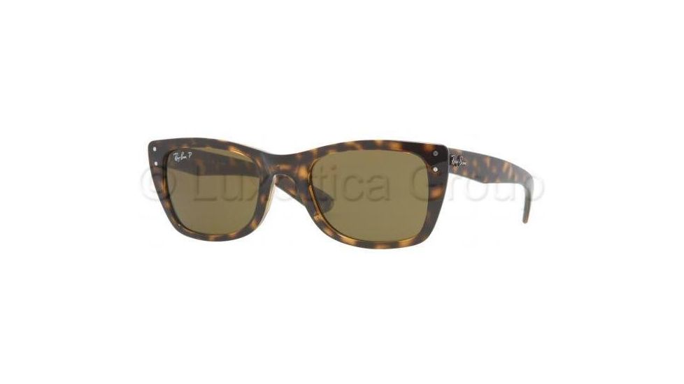 Ray-Ban RB 4148 Sunglasses Styles - Light Havana Frame / Crystal Brown Polarized Lenses, 710-57-5222