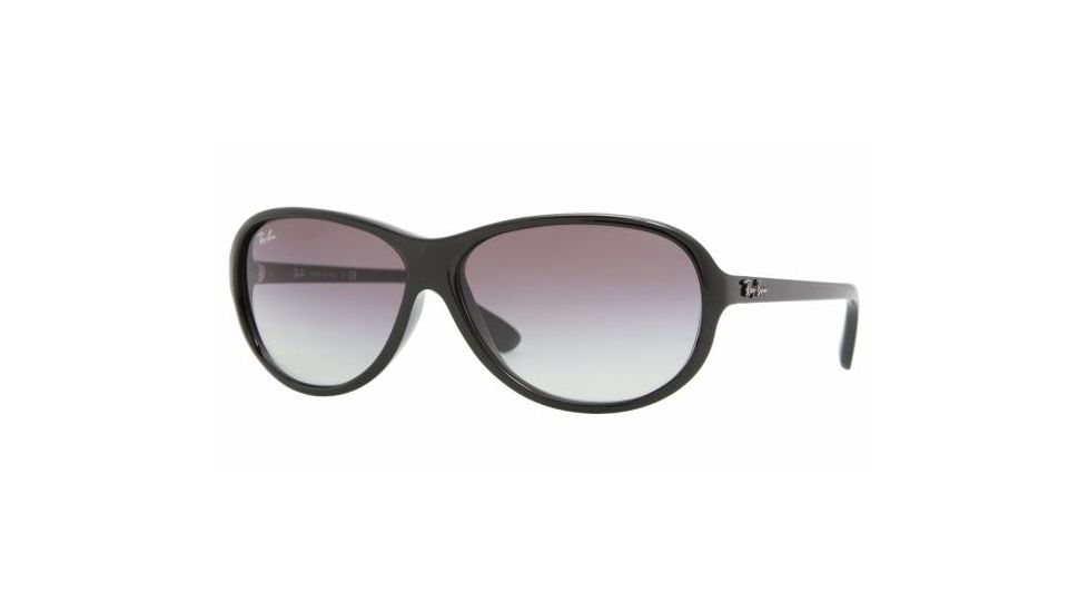 Ray-Ban RB 4153 Sunglasses Styles - Black Frame / Crystal Gray Gradient Lenses, 601-32-6213