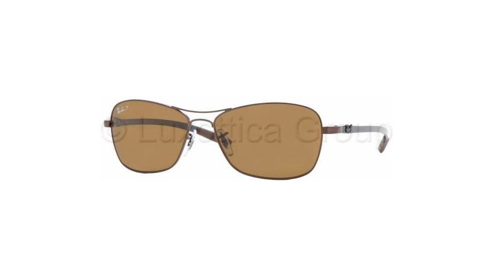 Ray-Ban RB 8302 Sunglasses Styles - Brown Frame / Polarized Crystal Brown Lenses, 014-N6-5815