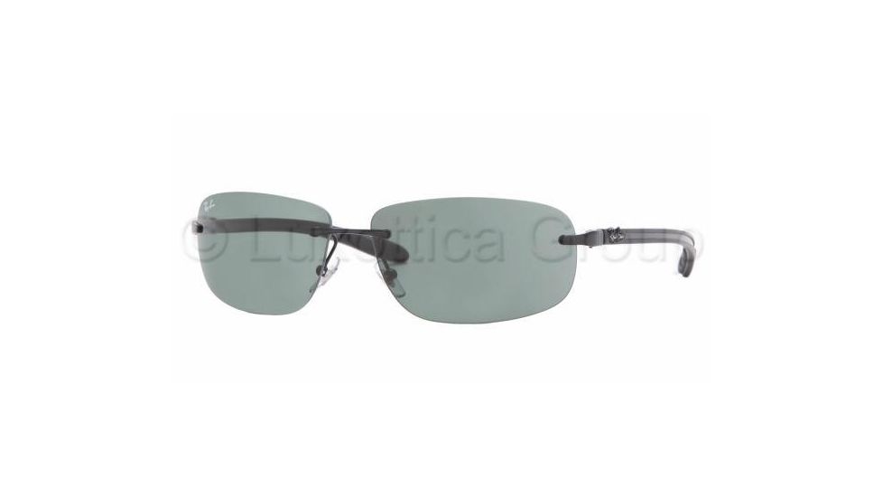 Ray-Ban RB8303 Bifocal Prescription Sunglasses RB8303-002-71-6113 - Lens Diameter: 61 mm