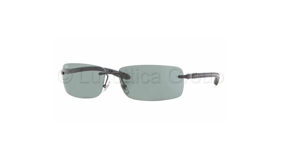 Ray-Ban RB8304 Progressive Prescription Sunglasses RB8304-002-71-6114 - Lens Diameter: 61 mm