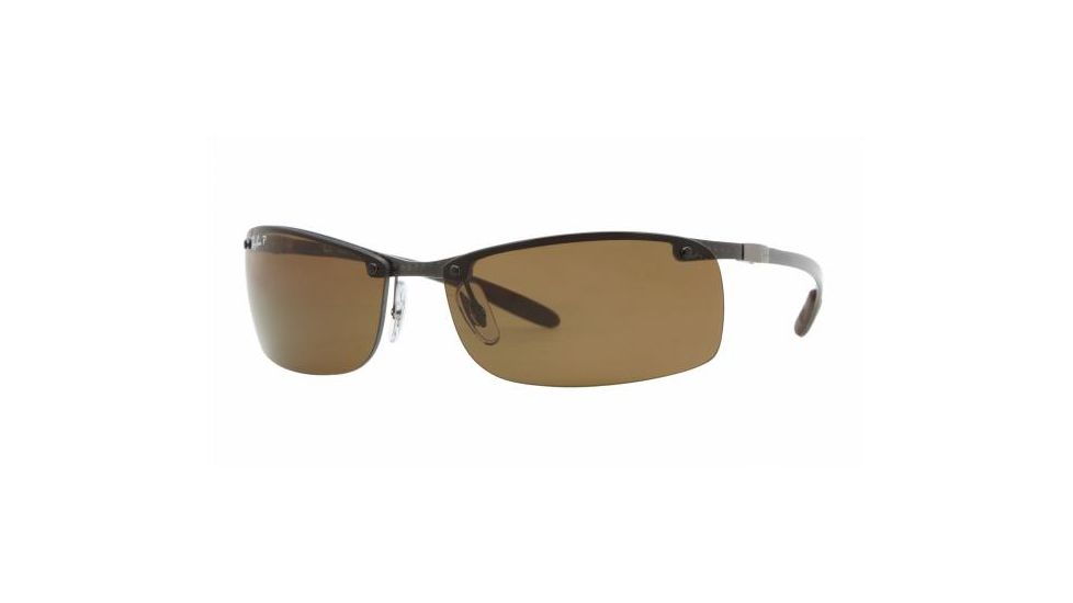 Ray-Ban RB 8305 Sunglasses Styles - Dark Carbon Frame / Polarized Brown Lenses, 082-83-6414