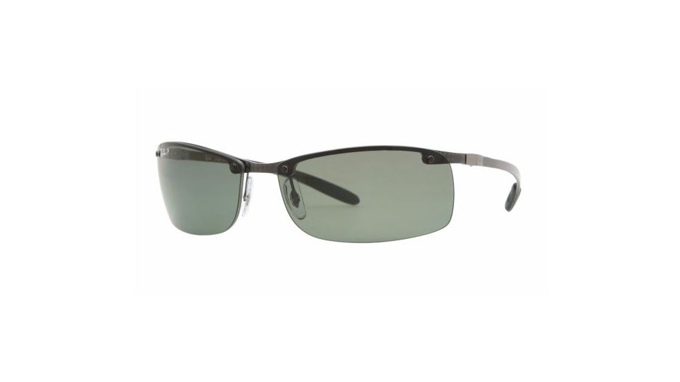 Ray-Ban RB 8305 Sunglasses Styles - Dark Carbon Frame / Polarized Green Lenses, 082-9A-6414