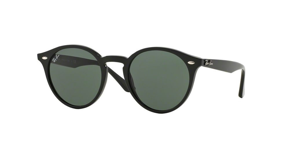 Ray-Ban RB2180 Progressive Prescription Sunglasses RB2180-601-71-49 - Lens Diameter 49 mm, Frame Color Black