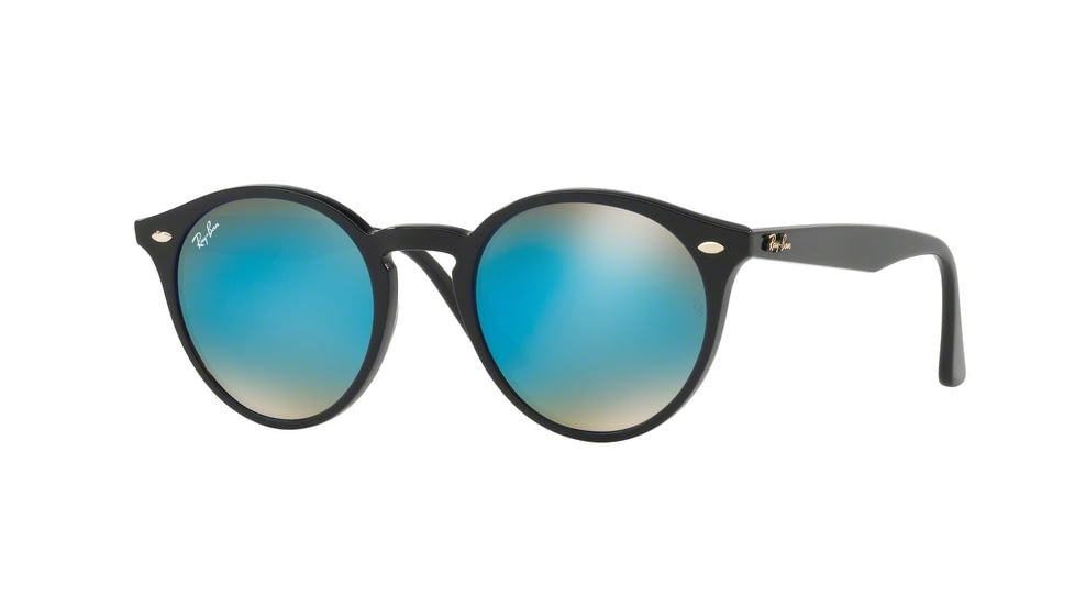 Ray-Ban RB2180 Progressive Prescription Sunglasses RB2180-6312B7-49 - Lens Diameter 49 mm, Frame Color Black