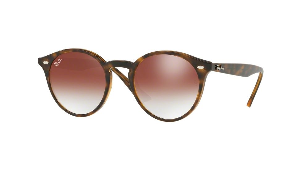 Ray-Ban RB2180 Progressive Prescription Sunglasses, 51mm, Havana, RB2180-710-V0-51-PRO