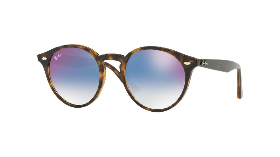 Ray-Ban RB2180 Progressive Prescription Sunglasses RB2180-710-X0-49 - Lens Diameter 49 mm, Frame Color Havana