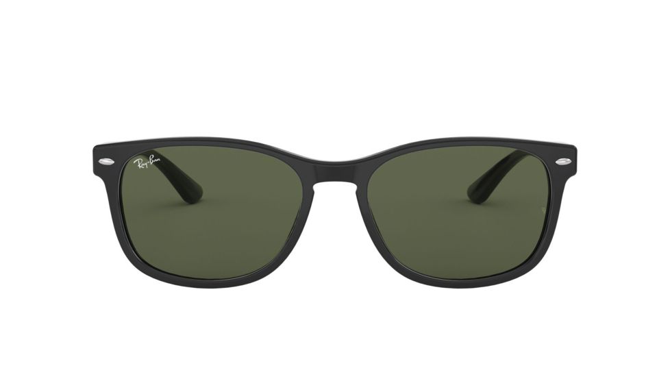 Ray-Ban RB2184 Bifocal Prescription Sunglasses, 57mm, Black, RB2184-901-31-57-BI