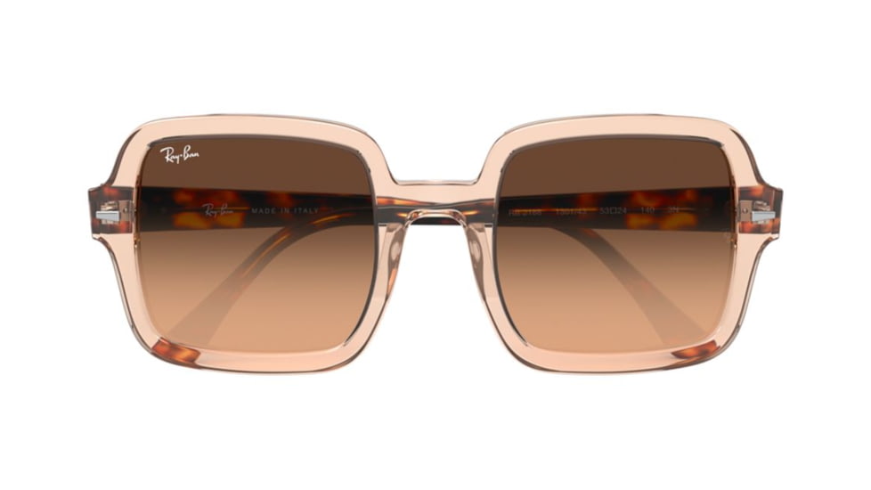 Ray-Ban RB2188 Sunglasses 130143-53 - , Light Brown Gradient Black Lenses