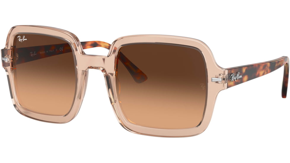 Ray-Ban RB2188F Sunglasses 130143-53 - , Light Brown Gradient Black Lenses
