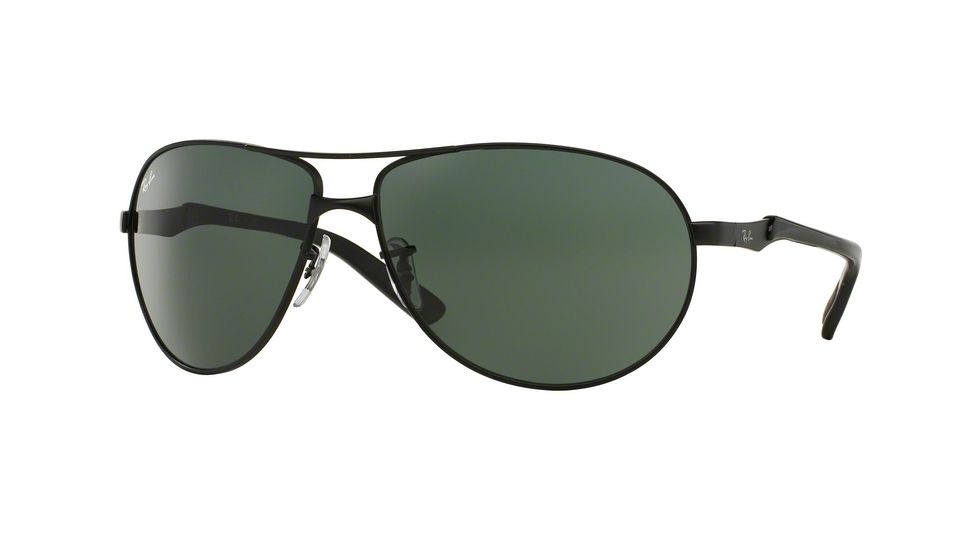 Ray-Ban RB3393 Progressive Prescription Sunglasses RB3393-006-71-64 - Lens Diameter 64 mm, Frame Color Matte Black