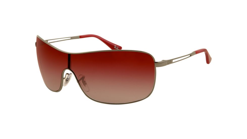 Ray-Ban RB3466 Sunglasses 004/4Q-35 - Gunmetal Frame, Violet Gradient Lenses