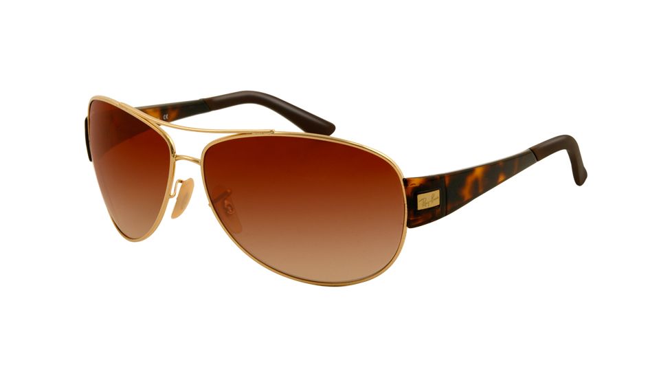 Ray-Ban RB3467 Sunglasses 001/13-6313 - Arista Brown Gradient