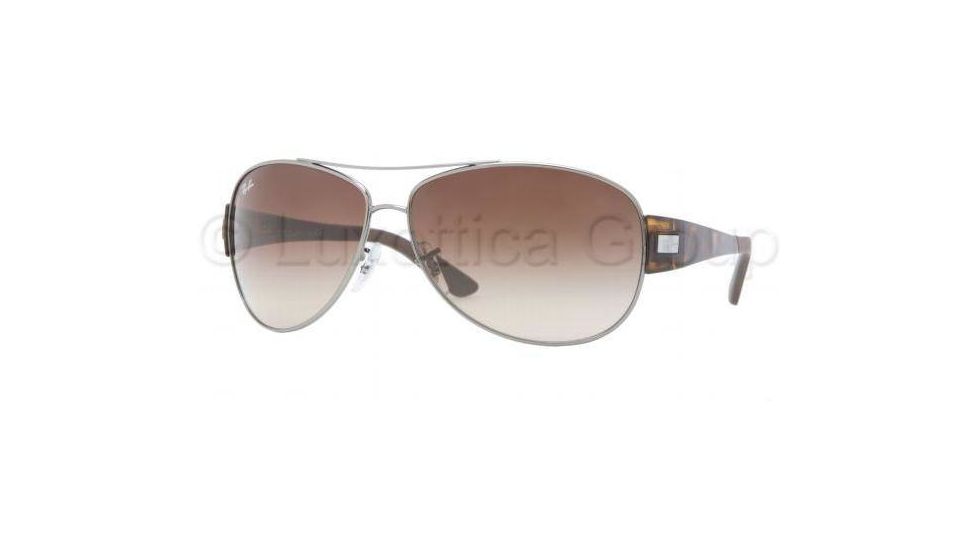Ray-Ban RB3467 Sunglasses 004/13-6313 - Gunmetal Brown Gradient
