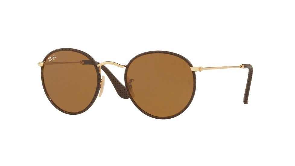 Ray-Ban RB3475Q Bifocal Prescription Sunglasses RB3475Q-9041-50 - Lens Diameter 50 mm, Frame Color Leather Brown