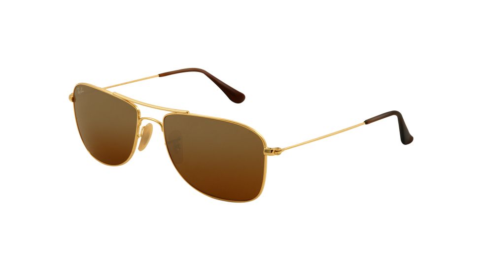Ray-Ban RB3477 Sunglasses 001/3K-5616 - Brown Frame, Brown Silver Mirror Gradient Lenses