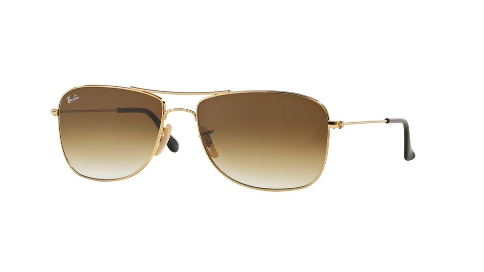 Ray-Ban RB3477 Sunglasses 001/51-59 - , Crystal Brown Gradient Lenses