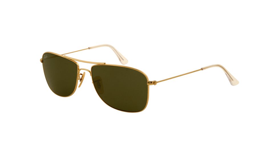 Ray-Ban RB3477 Sunglasses 001-5616 - Arista Frame, Crystal Green Lenses