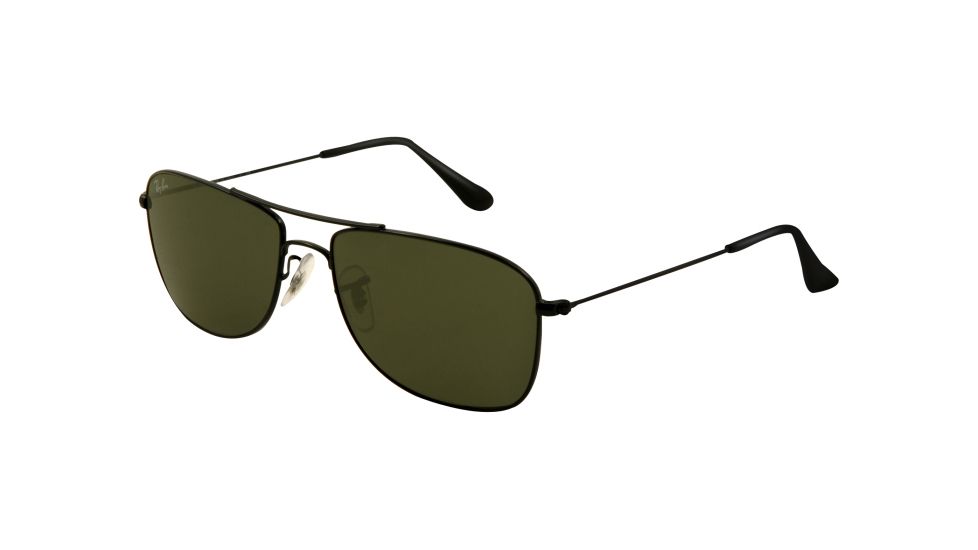 Ray-Ban RB3477 Sunglasses 002-5616 - Black Frame, Crystal Green Lenses