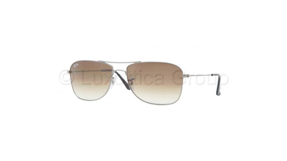Ray-Ban RB3477 Sunglasses 004/51-5616 - Gunmetal Frame, Crystal Brown Gradient Lenses