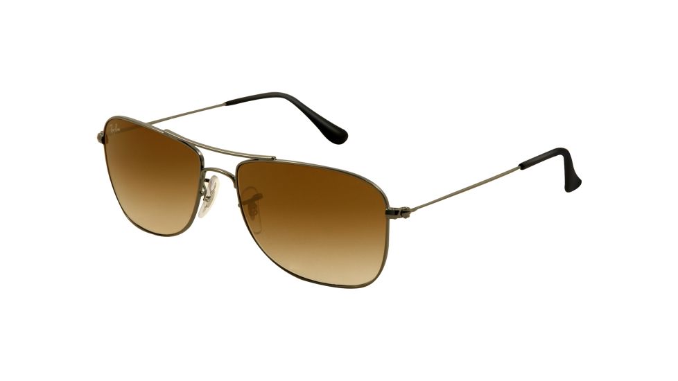 Ray-Ban RB3477 Sunglasses 004/51-5916 - Gunmetal Frame, Crystal Brown Gradient Lenses