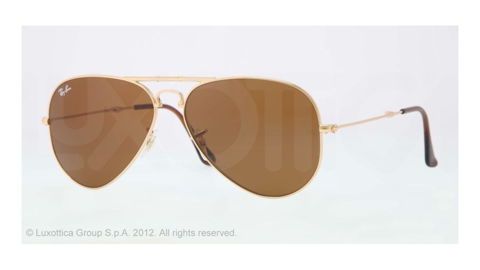Ray-Ban Folding Aviator RB3479 Sunglasses 001/33-5514 - Arista Frame, Crystal Brown Lenses