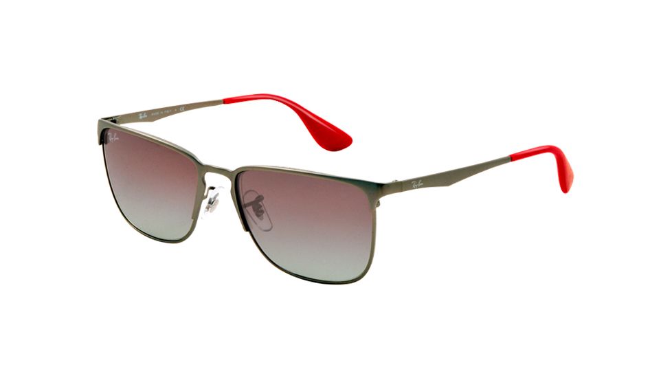 Ray-Ban RB3508 Sunglasses 029/11-56 - Matte Gunmetal Frame, Gradient Grey Lenses