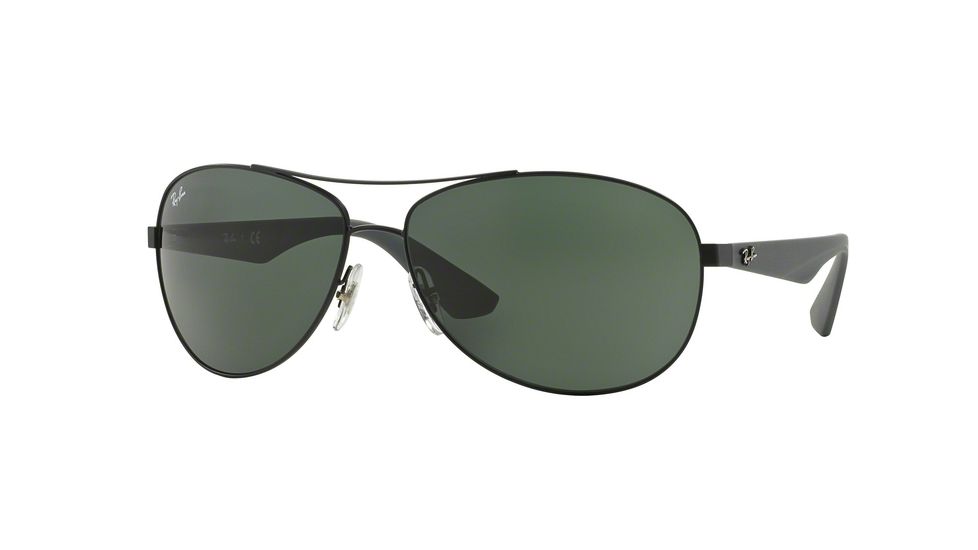Ray-Ban RB3526 Progressive Prescription Sunglasses RB3526-006-71-63 - Lens Diameter 63 mm, Frame Color Matte Black