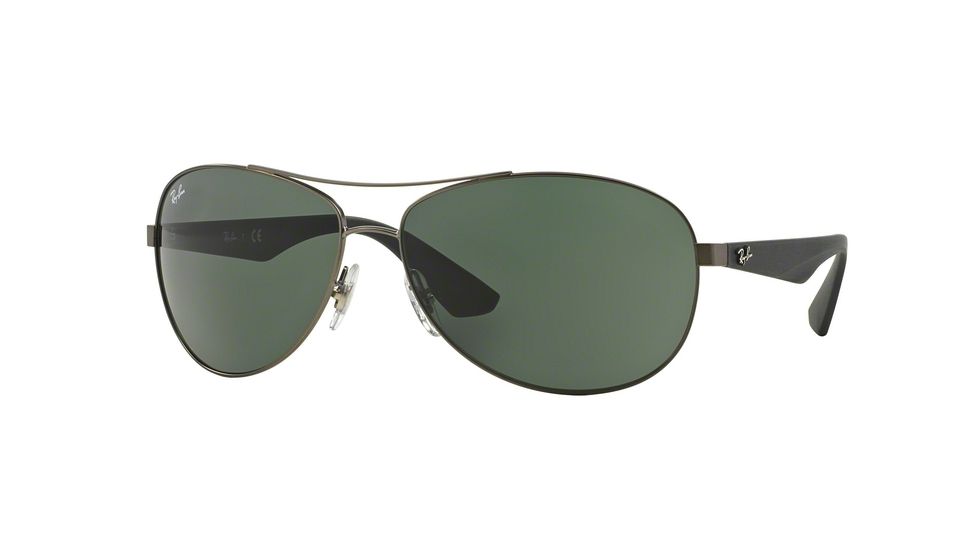 Ray-Ban RB3526 Progressive Prescription Sunglasses RB3526-029-71-63 - Lens Diameter 63 mm, Frame Color Matte Gunmetal