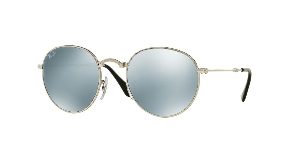 Ray-Ban RB3532 Progressive Prescription Sunglasses RB3532-003-30-53 - Lens Diameter 53 mm, Frame Color Silver