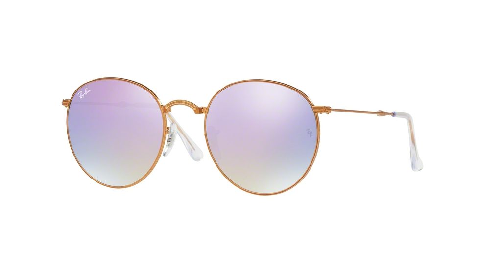 Ray-Ban RB3532 Progressive Prescription Sunglasses RB3532-198-7X-47 - Lens Diameter 47 mm, Frame Color Shiny Bronze