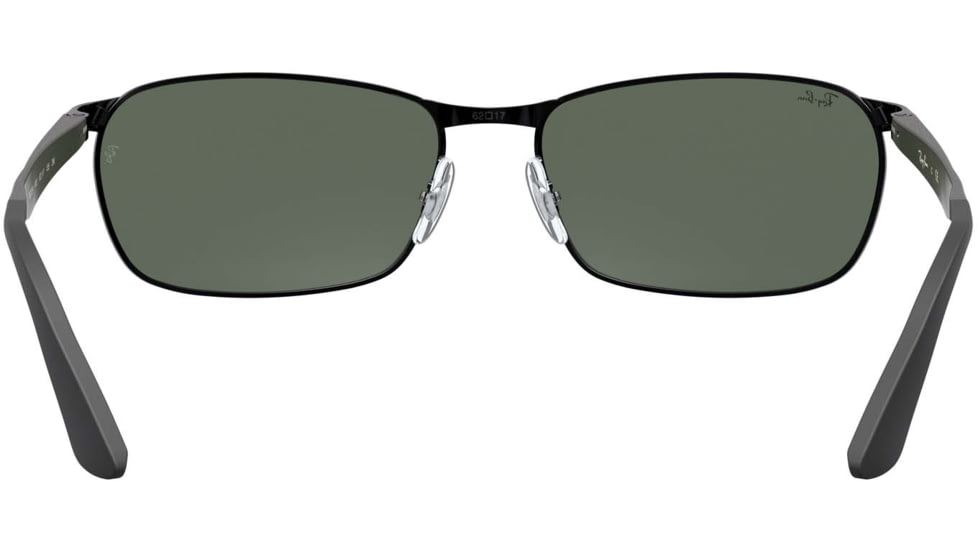 Ray-Ban RB3534 Sunglasses 002-59 - Black Frame, Green Lenses