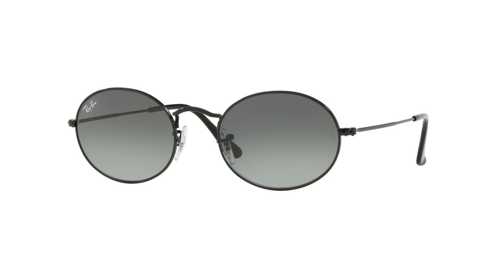 Ray-Ban RB3547N Single Vision Prescription Sunglasses, 51mm, Black, RB3547N-002-71-51-SV