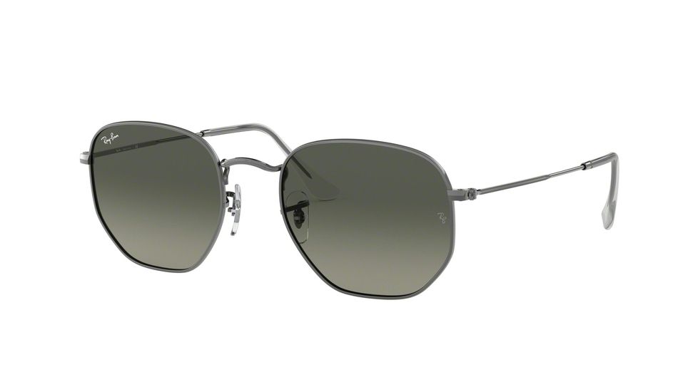 Ray-Ban RB3548N Bifocal Prescription Sunglasses, 48mm, Gunmetal, RB3548N-004-71-48-BI