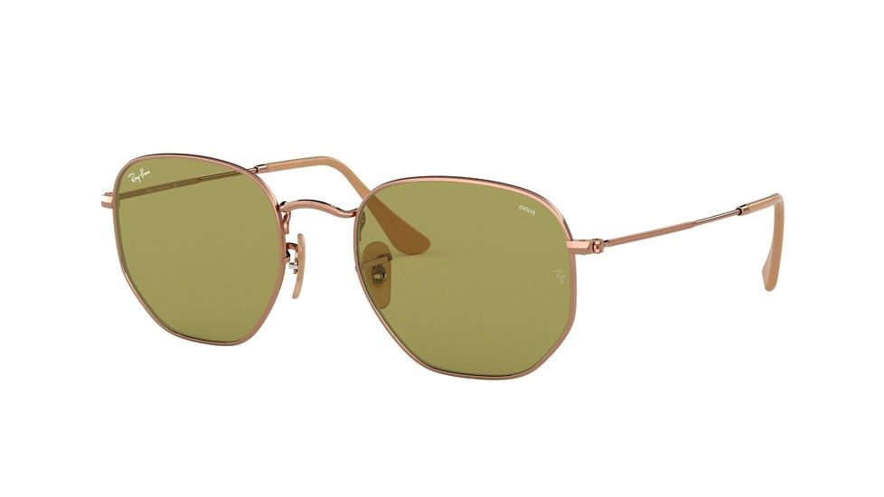 Ray-Ban RB3548N Bifocal Prescription Sunglasses, 51mm, Copper, RB3548N-91314C-51-BI