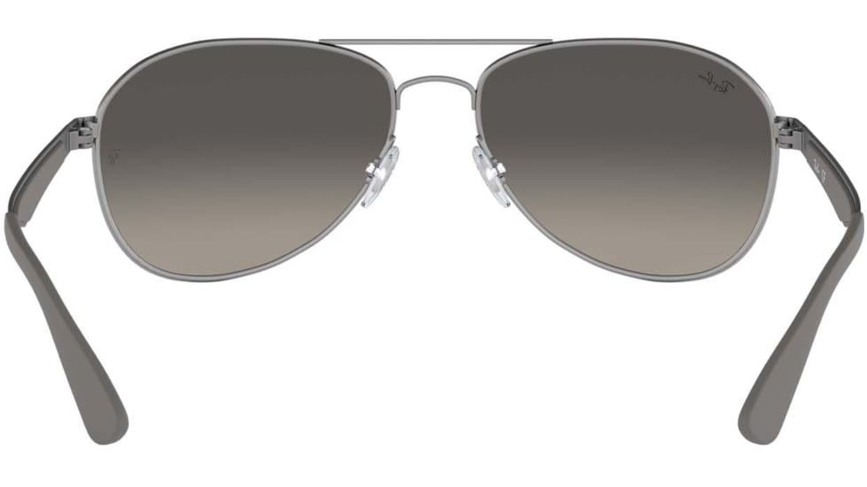 Ray-Ban RB3549 Sunglasses 029/11-61 - Matte Gunmetal Frame, Gradient Grey Lenses