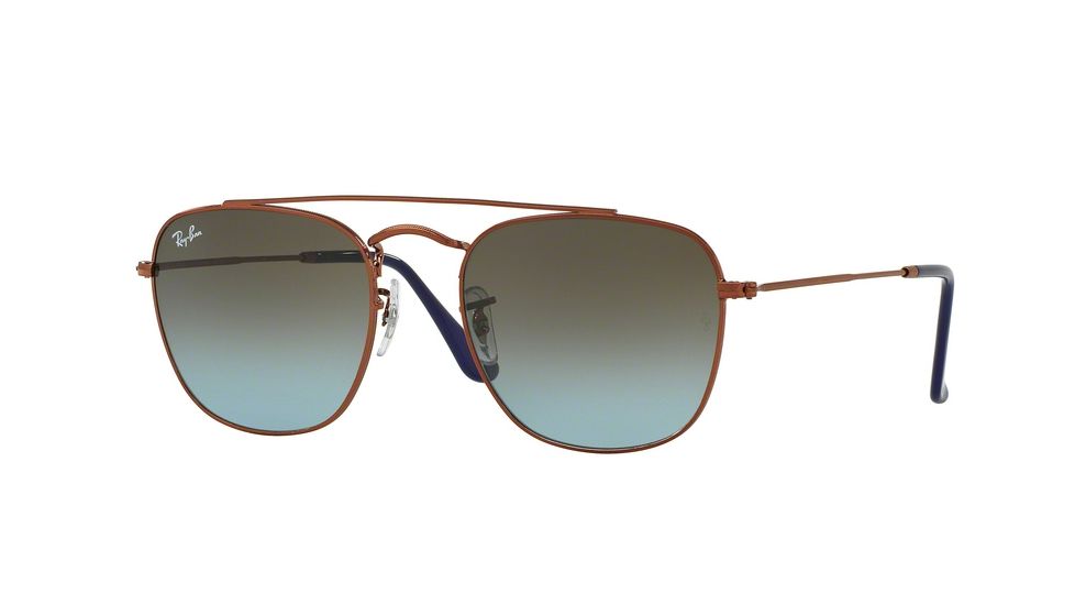 Ray-Ban RB3557 Progressive Prescription Sunglasses RB3557-900396-51 - Lens Diameter 51 mm, Frame Color Dark Bronze