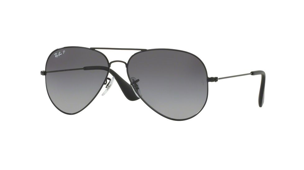 Ray-Ban RB3558 Single Vision Prescription Sunglasses RB3558-002-T3-58 - Lens Diameter 58 mm, Frame Color Black
